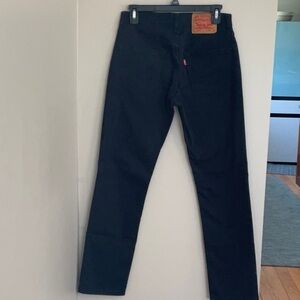 Levi’s Black Twill Type Cotton (not denim) pants Mens 29W x 30L